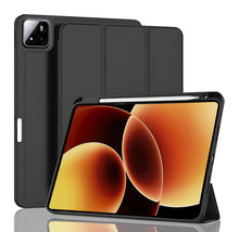 Load image into Gallery viewer, ProElite Cover for Xiaomi Mi Pad 7/7 Pro/Xiaomi Mi Pad 8/8 Pro 11.2 inch Cover, Soft Flexible Flip Case Cover with Pen Holder, Support Auto Sleep Wake, [Recoil Series] - Black
