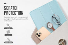 Load image into Gallery viewer, ProElite Cover for Samsung Galaxy Tab A11 Plus 11 inch Case Cover, Smart Flip Case Cover for Samsung Galaxy Tab A11+ 11 inch Translucent Back with Stylus Pen, Light Blue
