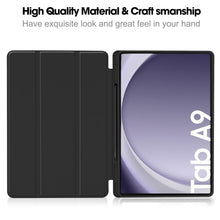 Load image into Gallery viewer, ProElite Cover for Samsung Galaxy Tab A11 8.7 inch/A9 8.7&quot; case, Soft Flexible Flip Case Cover with S Pen Holder for Samsung Galaxy Tab A9 8.7 inch with Auto Sleep Wake [Recoil Series] - Dark Blue
