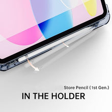 Load image into Gallery viewer, ProElite Case Cover for Apple iPad (A16) 11th/10th Generation (2025/2022) Case, Smart Flip Case Cover for Apple iPad 11th/10th Gen with Translucent Back &amp; Pencil Holder, (with Stylus), Black
