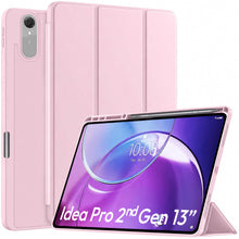 Load image into Gallery viewer, ProElite Cover for Lenovo Idea tab Pro 2nd Gen 13 inch 2026 case cover [with Pen Holder], Soft Flexible Flip Case Cover for Idea tab Pro 2nd Gen 13 inch 2026 [Recoil Series] - Pink
