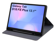 Load image into Gallery viewer, ProElite Book Cover Case for Samsung Galaxy Tab S10 FE Plus 13.1 inch Cover, Smart flip case Book Cover for Samsung Galaxy Tab S10 FE Plus 13.1 inch Cover with Pen Holder, Marble Purple
