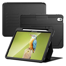 Load image into Gallery viewer, ProElite Case Cover for Apple iPad Air 11 inch M3/M2 2025/2024, Smart Magnetic Shockproof Protective Case for Apple iPad Air 11 inch M3/M2 2025/2024 5 Stable Stands with Pencil Holder, Black

