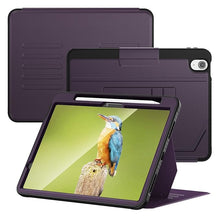 Load image into Gallery viewer, ProElite Case Cover for Apple iPad Air 11 inch M3/M2 2025/2024, Smart Magnetic Shockproof Protective Case for Apple iPad Air 11 inch M3/M2 2025/2024 5 Stable Stands with Pencil Holder, Dark Purple
