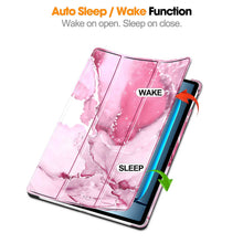 Load image into Gallery viewer, ProElite Case Cover for OnePlus Pad Lite 11 inch Case, Slim Trifold Flip case Cover for OnePlus Pad Lite 11 inch Case Tablet [Auto Sleep Wake Feature], Marble Pink

