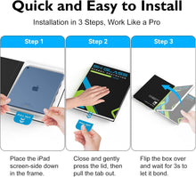 Load image into Gallery viewer, ProElite Screen Protector for Apple iPad Air 11 inch M4/M3/M2 2026/2025/2024, Tempered Glass Screen Protector with quick installation tray, 9H Hardness [1-Pack]
