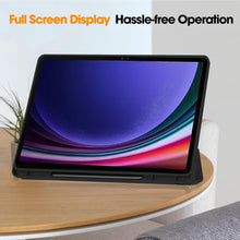 Load image into Gallery viewer, ProElite Cover for Galaxy Tab S7 FE/S7+/S8+ 12.4&quot; Cover, Soft Flexible Flip Case with S Pen Holder for Galaxy Tab S7 FE/S7 Plus/S8 Plus 12.4 inch, Support Auto Sleep Wake, [Recoil Series]- Lavender
