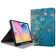 Load image into Gallery viewer, ProElite Smart Multi Angle case Cover for Samsung Galaxy Tab S6 Lite 10.4 Inch 2022 SM-P610/P615 with SPen Holder [Flowers]
