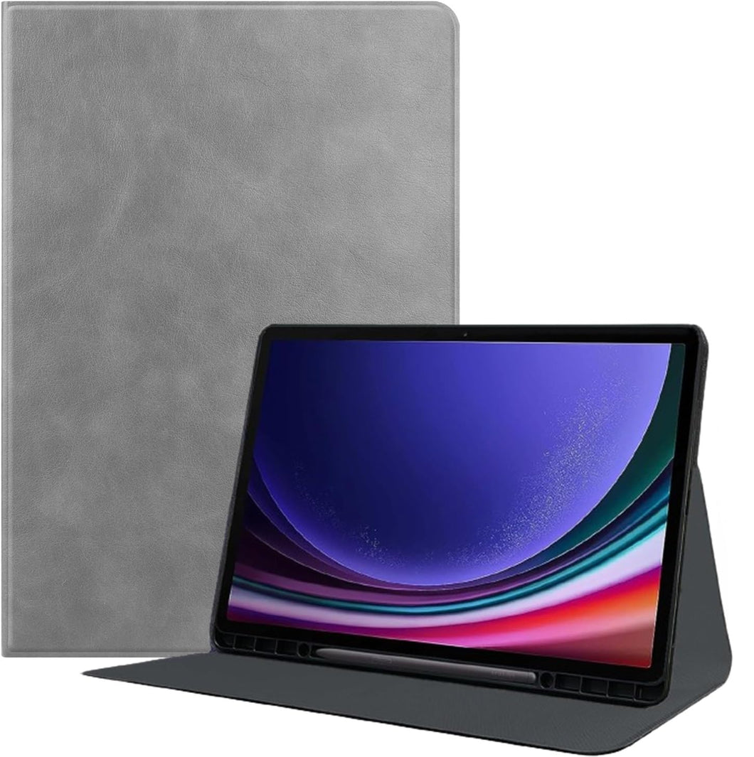 ProElite Cover for Samsung Galaxy Tab S9 FE+/S9 Plus/S10+ 12.4 inch Cover Case, Smart Flip case Cover for Samsung Galaxy Tab S9 FE Plus/S9 Plus/S10 Plus 12.4 inch with S Pen Holder, Grey