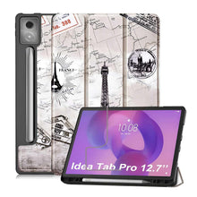 Load image into Gallery viewer, ProElite Cover for Lenovo Idea Tab Pro 12.7 inch 2025 case Cover, Soft Flexible Flip Case Cover for Lenovo Idea Tab Pro 12.7 inch 2025 [Recoil Series] - Eiffel
