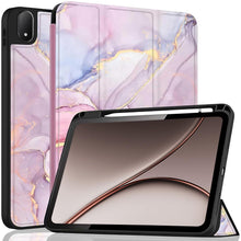 Load image into Gallery viewer, ProElite Cover for OnePlus Pad 4 13.2 inch 2026 case Cover, Soft Flexible Flip Case Cover for OnePlus Pad 4 13.2 inch 2026 with Pen Holder [Recoil Series] - Marble Pink
