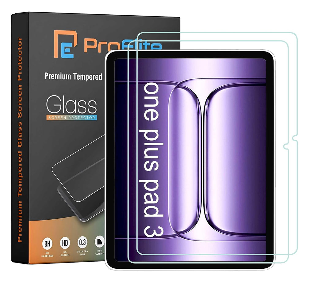 ProElite Tempered Glass Screen Protector for OnePlus Pad 3 13.2 inch 2025, Premium Tempered Glass Screen Protector for OnePlus Pad 3 13.2 inch 2025 [2 Pack]