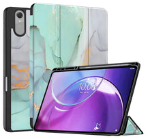 Load image into Gallery viewer, ProElite Cover for Lenovo Idea tab Pro 2nd Gen 13 inch 2026 case Cover, Soft Flexible Flip Case Cover for Idea Tab Pro 2nd Gen 13 inch 2026 [Recoil Series] - Marble Green
