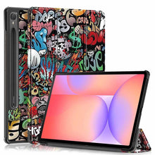 Load image into Gallery viewer, ProElite Cover for Samsung Galaxy Tab S10 Lite 10.9&quot;/ Tab S9 FE 10.9 inch/Tab S10 FE/Tab S9 11 inch Cover Case, Smart Trifold Flip case Cover Support S Pen Magnetic Attachment, Hippy
