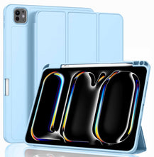 Load image into Gallery viewer, ProElite Case Cover for Apple iPad Pro 13 inch M4/M5 2024/2025 Cover, Pencil Case for iPad Pro 13 M4/M5 2024/2025 with Pencil Holder [Soft Flexible Case] Recoil Series - Light Blue
