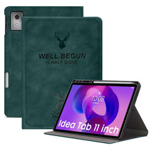 Load image into Gallery viewer, ProElite Case Cover for Lenovo idea Tab 11 inch 2025 Case, Deer Flip case Cover for Lenovo idea Tab 11 inch 2025 Case with Pen Holder [Auto Sleep Wake Feature], Dark Green
