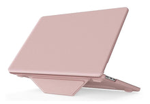 Load image into Gallery viewer, ProElite Case for MacBook Air 13.6 inch Case 2022 2023 2024 2025 Release M4/M3 A3113 M2 A2681 with Touch ID, Slim Leather case with Foldable Stand, Pink
