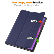 Load image into Gallery viewer, ProElite Cover for Lenovo Idea Tab Pro 12.7 inch 2025 Cover Case, Sleek Smart Flip Case cover for Lenovo Idea Tab Pro 12.7 inch 2025 Support Auto Sleep Wake, Dark Blue
