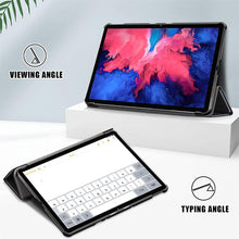 Load image into Gallery viewer, ProElite Smart Flip Case cover for Lenovo Tab P11/P11 Plus 11 inch TB-J606F/J606X, Black
