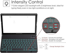 Load image into Gallery viewer, (Refurbished)ProElite Keyboard case for OnePlus Pad Go 11.35 inch, Magnetic Detachable Wireless Bluetooth Keyboard Built-in 7-Colors Backlit, Black (Will NOT FIT OnePlus Pad 11.61)
