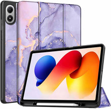 Load image into Gallery viewer, ProElite Cover for Xiaomi Redmi Pad 2 Pro 12.1 inch Case, Soft Flexible Flip Case Cover for Xiaomi Redmi Pad 2 Pro 12.1 inch with Pen Holder, Support Auto Sleep Wake, [Recoil Series] - Marble Purple

