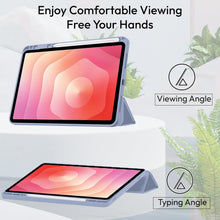 Load image into Gallery viewer, ProElite Cover for Samsung Galaxy Tab S11 Ultra 14.6 inch case Cover, Soft Flexible Flip Case Cover for Samsung Galaxy Tab S11 Ultra 14.6 inch with Pen Holder [Recoil Series] - Lavender

