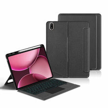 Load image into Gallery viewer, ProElite Wireless Bluetooth TouchPad Keyboard Case for OnePlus Pad 3 13.2 inch 2025, Magnetic Wireless Bluetooth TouchPad Keyboard with Pen Holder (Built-in 7-Colors Backlit), Black
