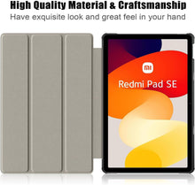 Load image into Gallery viewer, ProElite Case Cover for Redmi Pad SE 11 inch Cover, Slim Trifold Flip case Cover for Redmi Pad SE 11 inch Tablet [Auto Sleep Wake Feature], Hippy
