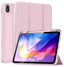 Load image into Gallery viewer, ProElite Cover for Xiaomi Redmi Pad 2 11 inch Case, Soft Flexible Flip Case Cover for Xiaomi Redmi Pad 2 11 inch with Pen Holder, Support Auto Sleep Wake, [Recoil Series] - Pink
