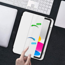 Load image into Gallery viewer, ProElite Case Cover for Apple iPad (A16) 11th/10th Generation (2025/2022), Smart Case for iPad 11th/10th Gen [Auto Sleep/Wake Cover] [Pencil Holder] [Soft Flexible Case] Recoil Series - Grey
