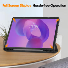 Load image into Gallery viewer, ProElite Cover for Lenovo Idea Tab Pro 12.7 inch 2025 case cover, Soft Flexible Flip Case Cover for Lenovo Idea Tab Pro 12.7 inch 2025 [Recoil Series] - Black
