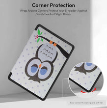 Load image into Gallery viewer, ProElite Slim Smart Flip case Cover for Amazon Kindle Paperwhite 6.8" 11th Generation 2021, Owl (Fits Signature Edition Also)
