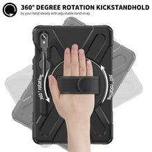 Load image into Gallery viewer, ProElite Cover for Samsung Galaxy Tab S10 Lite 10.9&quot;/S9 Fe 10.9/S10 FE 10.9&quot;/ S9/S8/S7 11&quot; Cover Case, Rugged 3 Layer Armor case Cover and Rotating Kickstand, Black
