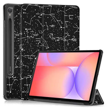 Load image into Gallery viewer, ProElite Cover for Samsung Galaxy Tab S10 Lite 10.9&quot;/ Tab S9 FE 10.9 inch/Tab S10 FE/Tab S9 11 inch Cover Case, Smart Trifold Flip case Cover with Support S Pen Magnetic Attachment, Constellation
