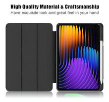 Load image into Gallery viewer, ProElite Cover for Xiaomi Mi Pad 7/7 Pro 11.2 inch Cover, Soft Flexible Flip Case Cover with Pen Holder for Xiaomi Pad 7/7 Pro 11.2 inch, Support Auto Sleep Wake, [Recoil Series] - Dark Blue
