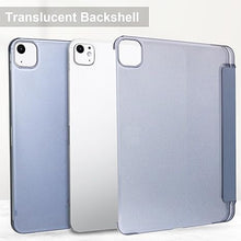 Load image into Gallery viewer, ProElite Case Cover for Apple iPad Air 13 2025/2024 M3/M2 Cover, Smart Flip Case for Apple iPad Air 13 inch M3/M2 with Pencil Holder, Translucent Back, Lavender
