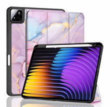 Load image into Gallery viewer, ProElite Cover for Xiaomi Mi Pad 7/7 Pro 11.2 inch Cover, Soft Flexible Flip Case Cover with Pen Holder for Xiaomi Pad 7/7 Pro 11.2 inch, Support Auto Sleep Wake, [Recoil Series] - Marble Pink

