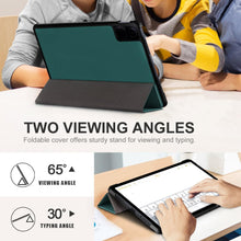 Load image into Gallery viewer, ProElite Case Cover for Redmi Pad SE 11 inch Cover, Slim Trifold Flip case Cover for Redmi Pad SE 11 inch Tablet [Auto Sleep Wake Feature], Dark Green
