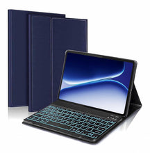 Load image into Gallery viewer, ProElite Keyboard case for OnePlus Pad Go 2 12.1 inch, Magnetic Detachable Wireless Bluetooth Keyboard for OnePlus Pad Go 2 12.1 inch Built-in 7-Colors Backlit, Dark Blue
