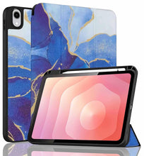 Load image into Gallery viewer, ProElite Cover for Samsung Galaxy Tab S11 11 inch case Cover, Soft Flexible Flip Case Cover for Samsung Galaxy Tab S11 11 inch with Pen Holder [Recoil Series] - Ocean Blue
