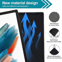 Load image into Gallery viewer, ProElite Keyboard case for Samsung Galaxy Tab S10 FE Plus 13.1 inch, Magnetic Detachable Wireless Bluetooth Keyboard Case Built-in 7-Colors Backlit, Black
