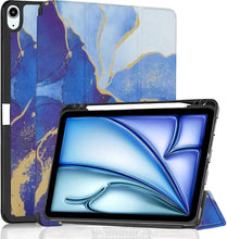 Load image into Gallery viewer, ProElite Case for Apple iPad Air 11 inch M4/M3/M2 2026/2025/2024, Air 5th/4th Gen 10.9 inch [Auto Sleep/Wake Cover] [Pencil Holder] [Soft Flexible Case] Recoil Serie, Ocean Blue
