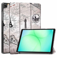Load image into Gallery viewer, ProElite Cover for Galaxy Tab A11 8.7 inch/A9 8.7 inch Case Cover, Smart Trifold Flip case Cover for Samsung Galaxy Tab A9/A11 8.7 inch, Eiffel
