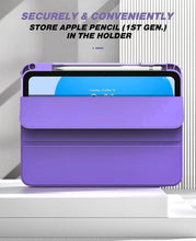 Load image into Gallery viewer, ProElite Pencil Case for iPad Air 5th/4th 2020 10.9 Inch [Auto Sleep/Wake Cover] [Pencil Holder] [Soft Flexible Case] Recoil Series - Lavender
