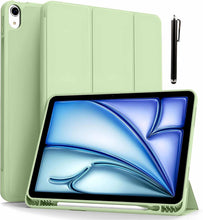 Load image into Gallery viewer, ProElite Case Cover for iPad Air 11" M4/M3/M2 2026/2025/2024, Air 5th/4th Gen 10.9", Smart Flip Case for iPad Air 11/ Air 5/4 Gen with Pencil Holder [Auto Sleep/Wake] with Stylus Pen, Mint Green
