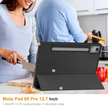 Load image into Gallery viewer, ProElite Cover for Moto Pad 60 Pro 12.7 inch 2025 case Cover, Soft Flexible Flip Case Cover for Moto Pad 60 Pro 12.7 inch 2025 [Recoil Series] - Mint Green
