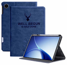 Load image into Gallery viewer, ProElite Case Cover for Oppo Pad 5 12.1 inch Case, Deer Flip case Cover for Oppo Pad 5 12.1 inch Case with Pen Holder [Auto Sleep Wake Feature], Dark Blue
