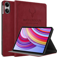 Load image into Gallery viewer, ProElite Case Cover for Redmi Pad Pro 12.1 inch Case, Deer Flip case Cover for Redmi Pad Pro 12.1 inch Tablet [Auto Sleep Wake Feature], Wine Red

