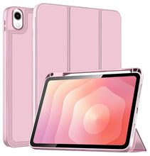 Load image into Gallery viewer, ProElite Cover for Samsung Galaxy Tab S11 11 inch case Cover, Soft Flexible Flip Case Cover for Samsung Galaxy Tab S11 11 inch with Pen Holder [Recoil Series] - Pink
