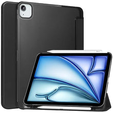 Load image into Gallery viewer, ProElite Cover for Apple iPad Air 13 M3/M2 2025/2024 case, Smart Case Cover for Apple iPad Air 13 inch M3/M2 2025/2024 [Auto Sleep/Wake ], Translucent Hard Back with Pencil Holder, Black
